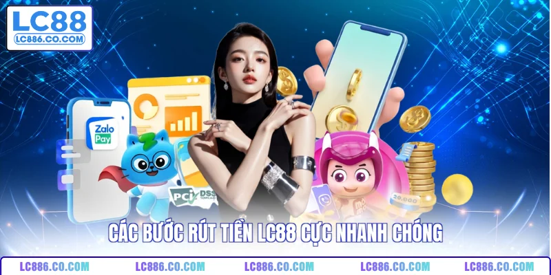 Các bước rút tiền LC88 cực nhanh chóng